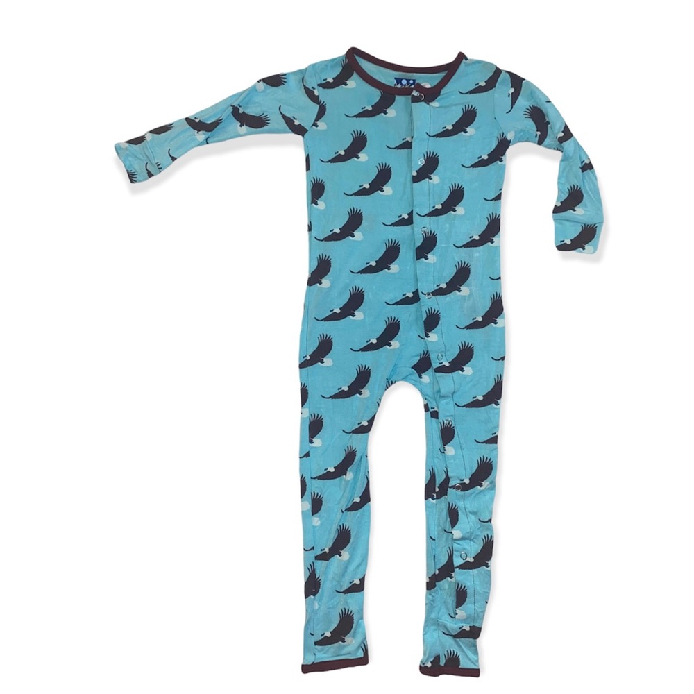 🦅Like new Kickee Romper🦅